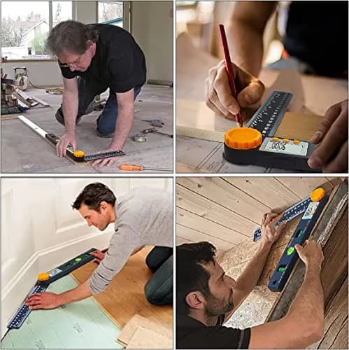 Rainyb Digital Angle Finder Tool 7inch (177.8mm) with Dual Scales | Accurate Angle & Length Measurement for Carpenters thumbnail 6