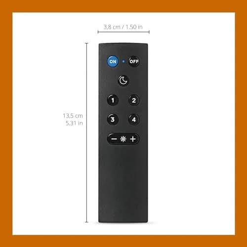 WiZ Connected Remote Light Switch, Black, 1 Pack | Smart Dimming & Control thumbnail 2