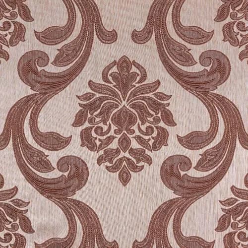 NAPEARL Sliding Door Curtains 120"W x 96"L | Damask Extra Wide Grommet Drapes for Living Room & Bedroom thumbnail 4
