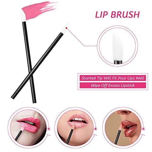 Maitys 263 Pcs Disposable Makeup Applicators Set with Organizer Box | Eyeliner Lip Mascara Wands thumbnail 4
