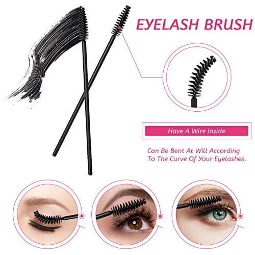 Maitys 263 Pcs Disposable Makeup Applicators Set with Organizer Box | Eyeliner Lip Mascara Wands thumbnail 3