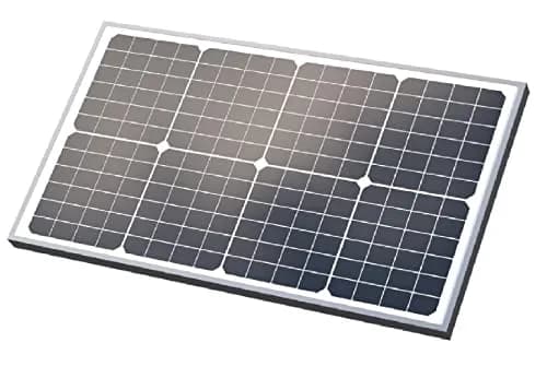 Ghost Controls 30 Watt Monocrystalline Solar Panel Kit for Gate Systems | High Efficiency, 12V DC Power thumbnail 1