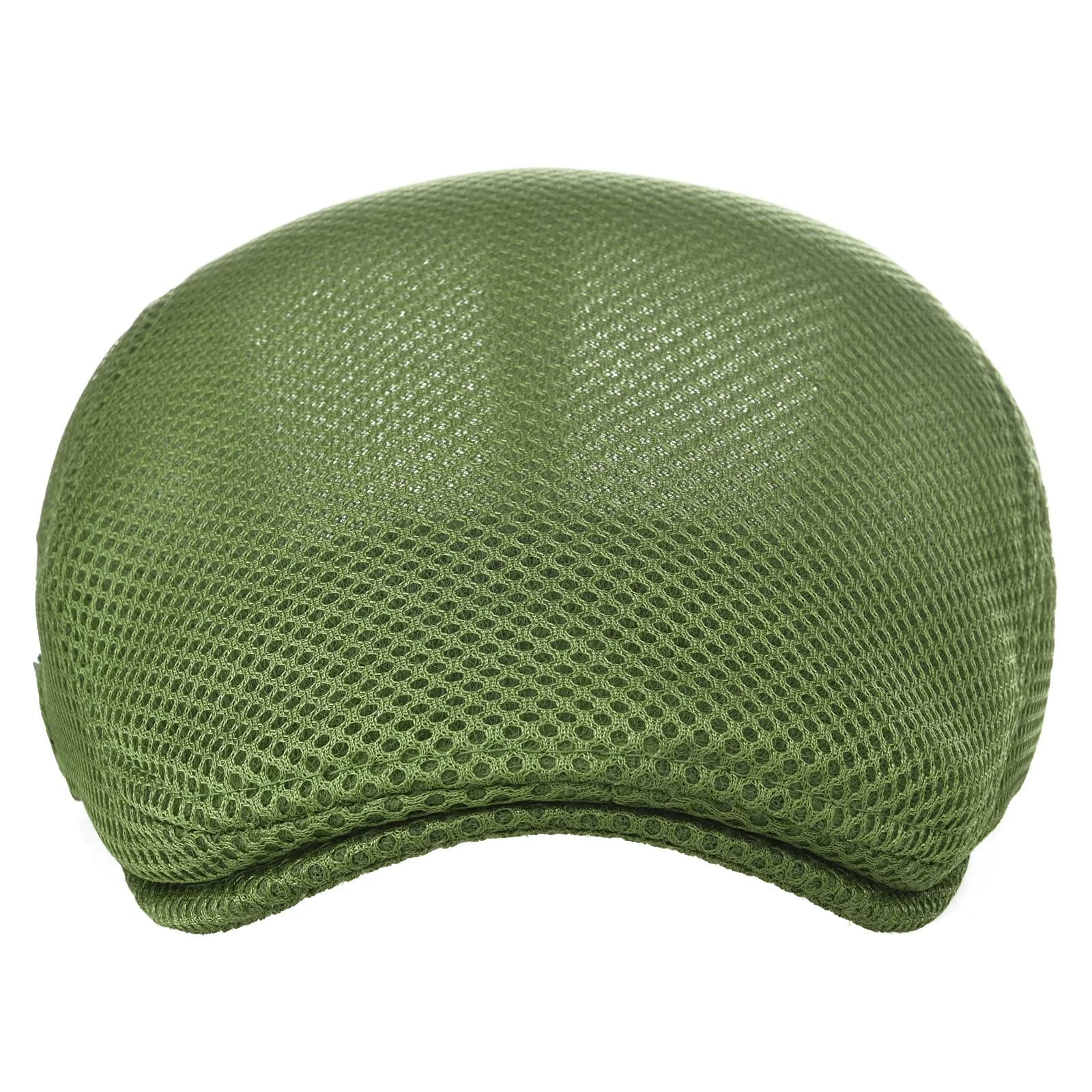 VOBOOM Men's Breathable Mesh Green Summer Hat - Adjustable Newsboy Beret Ivy Cabbie Flat Cap thumbnail 3
