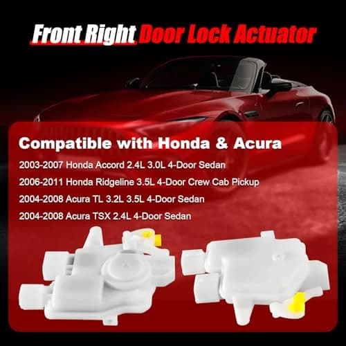 FAERSI Door Lock Actuator Right Passenger Side Replacement for Honda Accord & Acura TL, TSX, Ridgeline | OEM Fit & Easy Install thumbnail 5