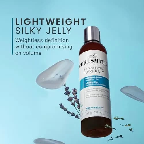 CURLSMITH Hydro Style Flexi Jelly Medium Hold Gel for Curls 59ml (2 fl oz) | Vegan & Cruelty-Free thumbnail 4