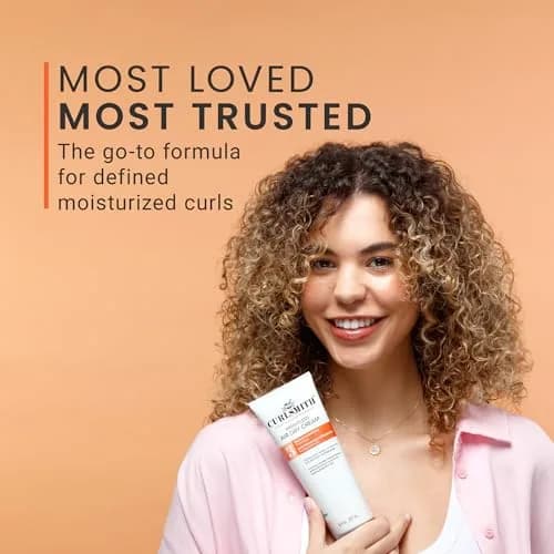 CURLSMITH Weightless Air Dry Cream Leave-In Conditioner 59ml (2 Fl Oz) | Defines Curls Without Weighing Down thumbnail 4