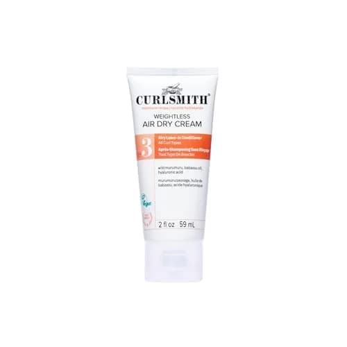 CURLSMITH Weightless Air Dry Cream Leave-In Conditioner 59ml (2 Fl Oz) | Defines Curls Without Weighing Down thumbnail 1