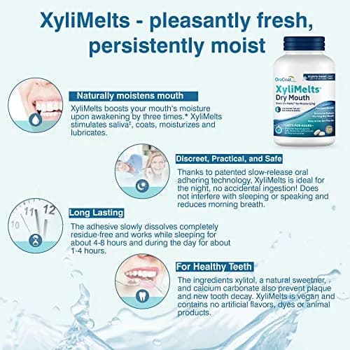 Oracoat XyliMelts Dry Mouth Adhering Discs 230 Count | Sugar-Free Xylitol for 8-Hour Relief thumbnail 5