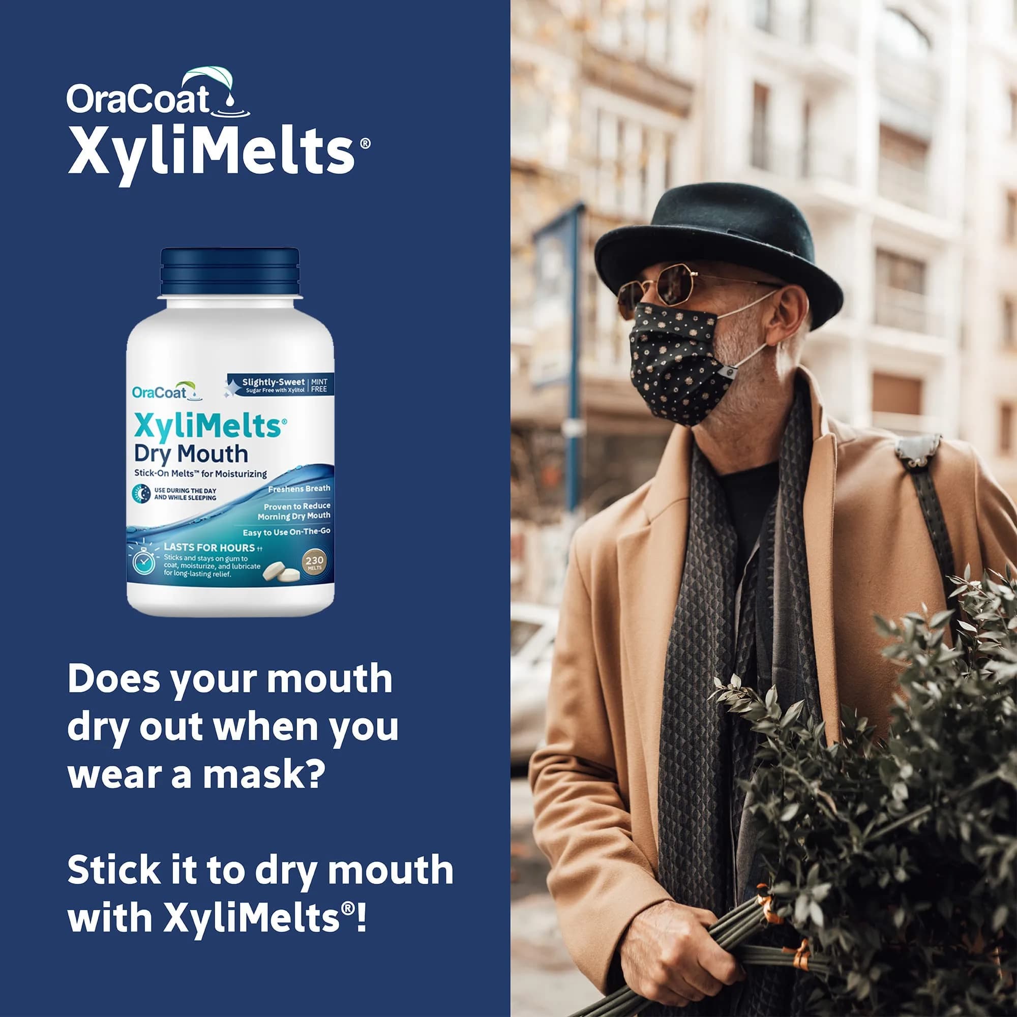 Oracoat XyliMelts Dry Mouth Adhering Discs 230 Count | Sugar-Free Xylitol for 8-Hour Relief - view 7