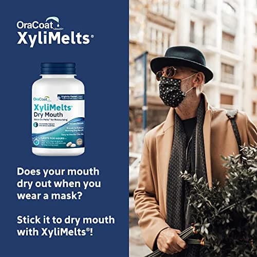 Oracoat XyliMelts Dry Mouth Adhering Discs 230 Count | Sugar-Free Xylitol for 8-Hour Relief thumbnail 7