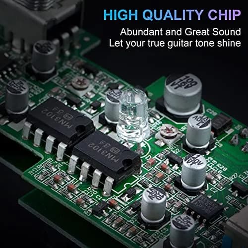 lotmusic Hot Plexi Analog Chorus Electric Guitar Effect Pedal | True Bypass, Noise Reduction, DC 9V thumbnail 4