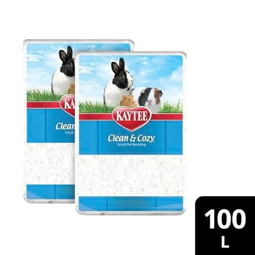 Kaytee Clean & Cozy Paper Bedding White 100 Liter | Odor Control for Small Animals thumbnail 9