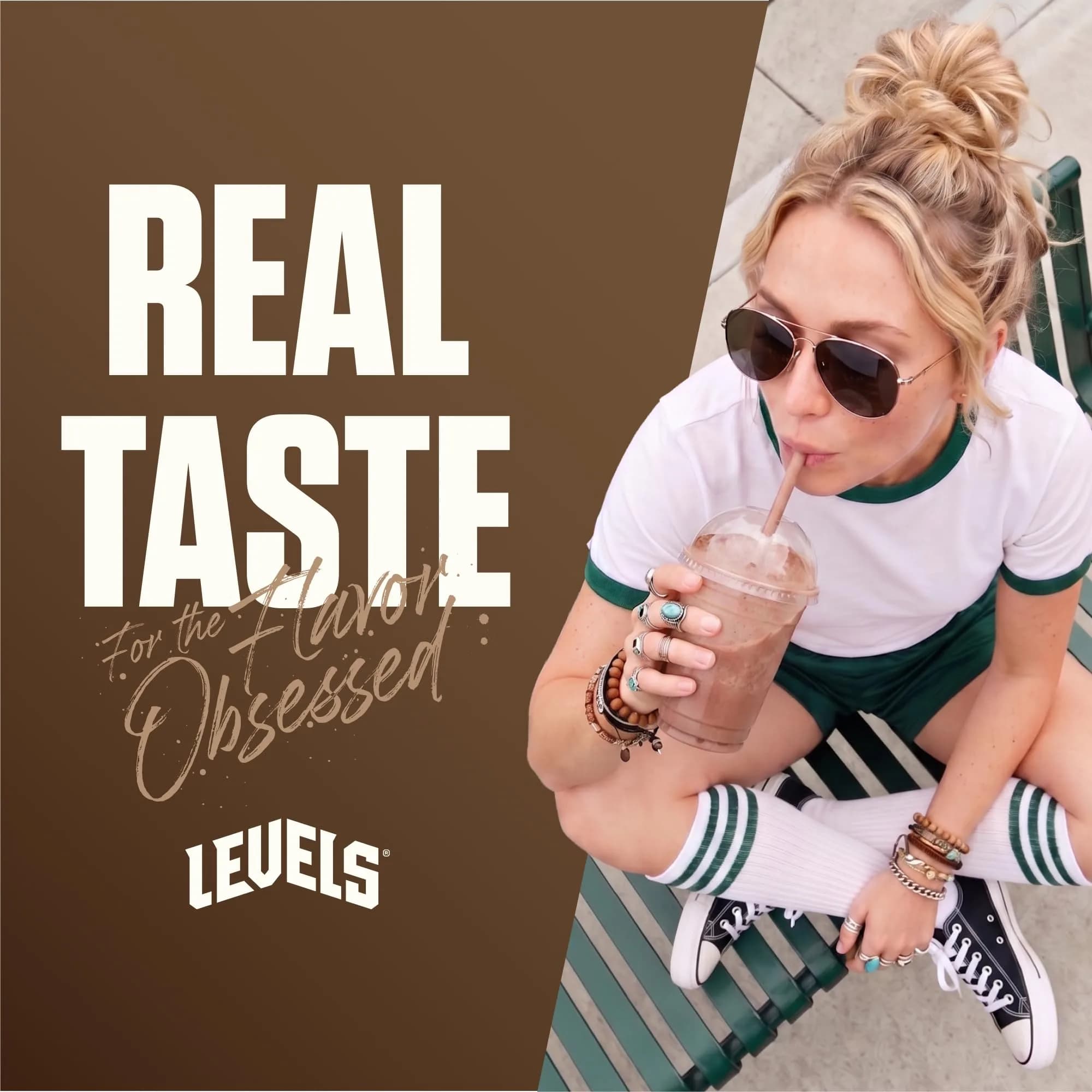 Levels Grass Fed Whey Protein Powder Double Chocolate 2LB (907g) | High Protein Supplement Powder - view 4