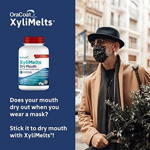 Oracoat XyliMelts Dry Mouth Adhering Discs Cinnamon 230 Count | 8-Hour Nighttime Relief thumbnail 7