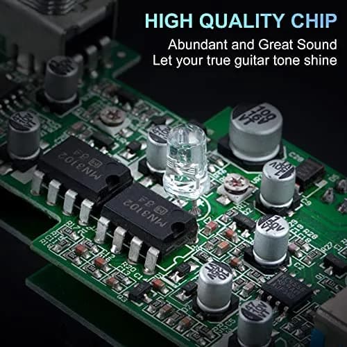 lotmusic Noise Gate Electric Guitar Effects Pedal | True Bypass, Analog Chorus, 9V DC thumbnail 4