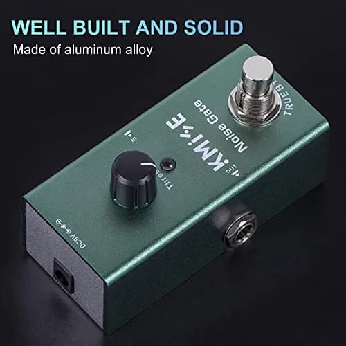 lotmusic Noise Gate Electric Guitar Effects Pedal | True Bypass, Analog Chorus, 9V DC thumbnail 2