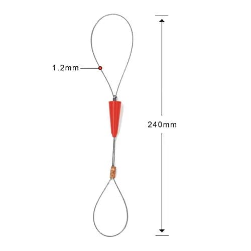 VGongTech 30m (100ft) PET Fish Tape Cable Puller Kit | Non-Conductive Wire Guide for Electrical Conduit thumbnail 7