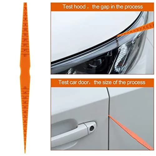 PAGOW 4 Pack Plastic Taper Gauge Measuring Tool, Panel Gap Alignment Gauge 10.9cm (4.3in) | Auto Body Repair thumbnail 4