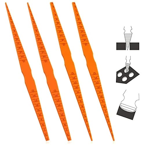 PAGOW 4 Pack Plastic Taper Gauge Measuring Tool, Panel Gap Alignment Gauge 10.9cm (4.3in) | Auto Body Repair thumbnail 1
