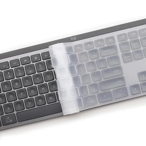 MUBUY-GOL Clear Silicone Keyboard Cover for Logitech MX Keys S/MX Keys Advanced/Craft | Ultra Thin thumbnail 5