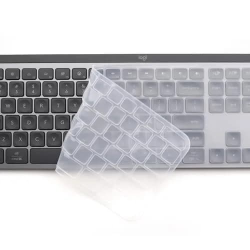 MUBUY-GOL Clear Silicone Keyboard Cover for Logitech MX Keys S/MX Keys Advanced/Craft | Ultra Thin thumbnail 7
