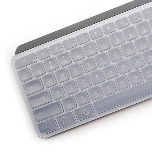 MUBUY-GOL Clear Silicone Keyboard Cover for Logitech MX Keys S/MX Keys Advanced/Craft | Ultra Thin thumbnail 2