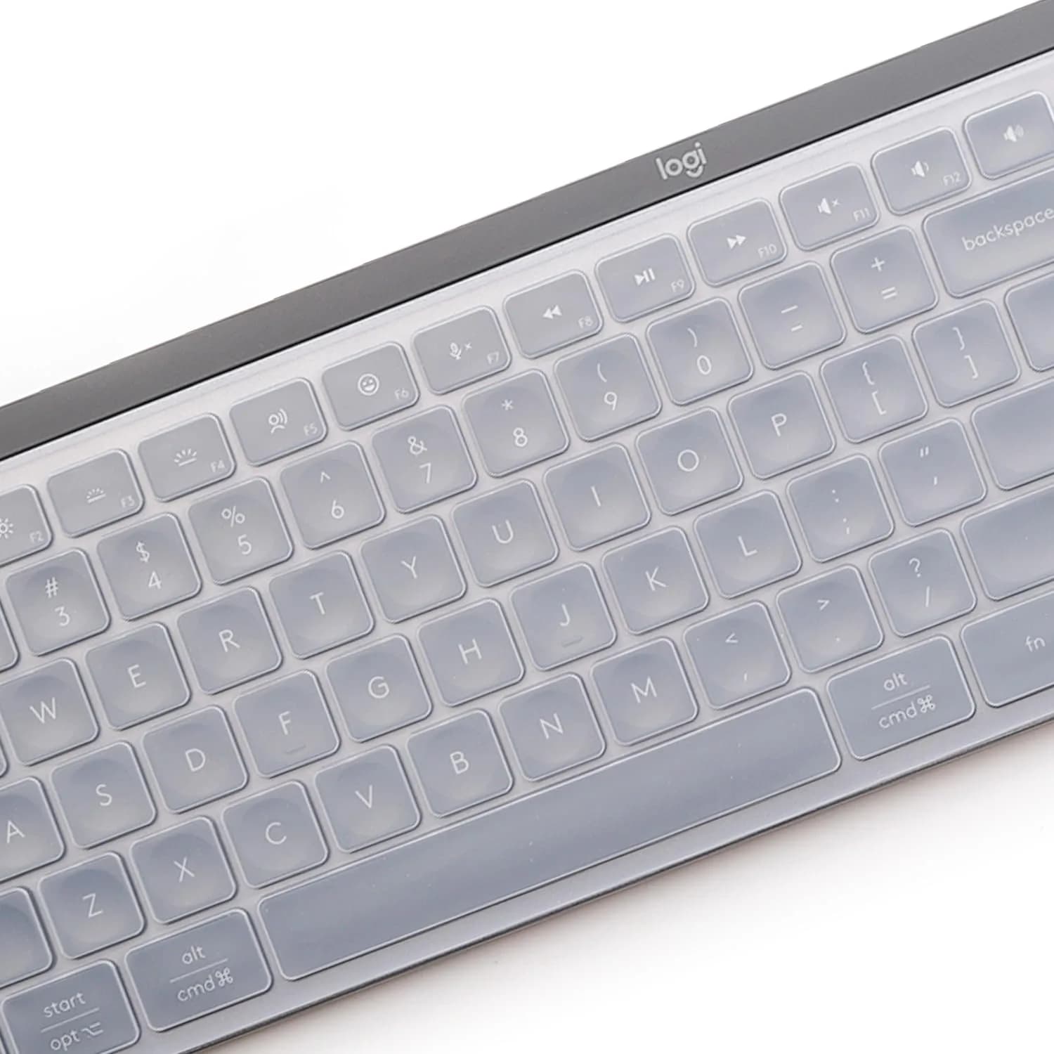 MUBUY-GOL Clear Keyboard Cover for Logitech MX Keys S/Craft | 36cm (14.2in) - view 3