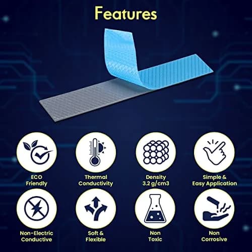 Gelid Solutions GP-Ultimate Thermal Pad 120x20x2.0mm | 15W/mK High Conductivity thumbnail 3