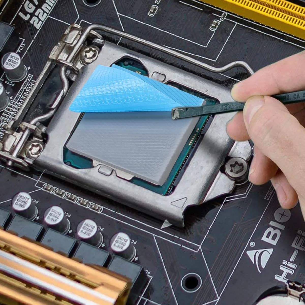 Gelid Solutions GP-Ultimate 15W/mK Thermal Pad 90x50x1.5mm | High Conductivity Gap Filler for GPUs and Motherboards - view 4