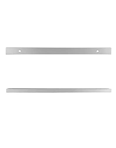 QWORK Aluminum T Track 12 Inch (30.5 cm) - 2 Pack Universal Double Cut Profile with Screws | For Table Saws & Router Tables thumbnail 8