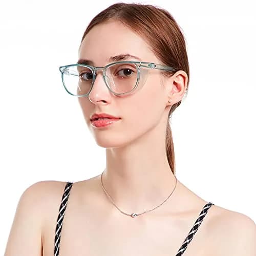 TOREGE Safety Goggles Lightweight Anti-Fog Anti-Blue Light Lenses | Clear Lens Polycarbonate thumbnail 3