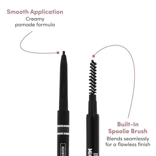 billion dollar brows Brows On Point Micro Eyebrow Pencil Raven Black | Waterproof, Precise & Natural Finish thumbnail 4