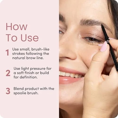 billion dollar brows Brows On Point Micro Eyebrow Pencil Raven Black | Waterproof, Precise & Natural Finish thumbnail 6