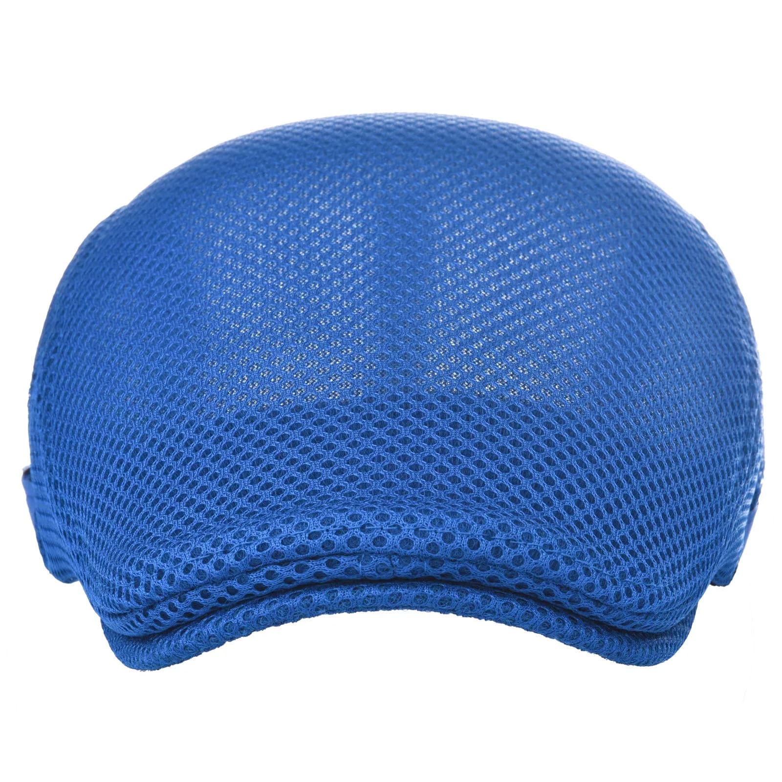 VOBOOM Men's Royal Blue Breathable Mesh Summer Newsboy Beret Cap - Adjustable Ivy Cabbie Flat Hat thumbnail 3