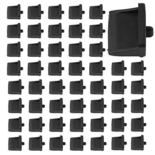 GINTOOYUN 50pcs USB Anti Dust Cap for USB Type A Female Port | Silicone Dustproof Cover (13mm x 7.5mm x 6mm) thumbnail 1