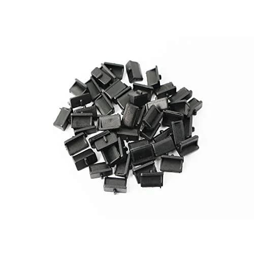 GINTOOYUN 50pcs USB Anti Dust Cap for USB Type A Female Port | Silicone Dustproof Cover (13mm x 7.5mm x 6mm) thumbnail 5