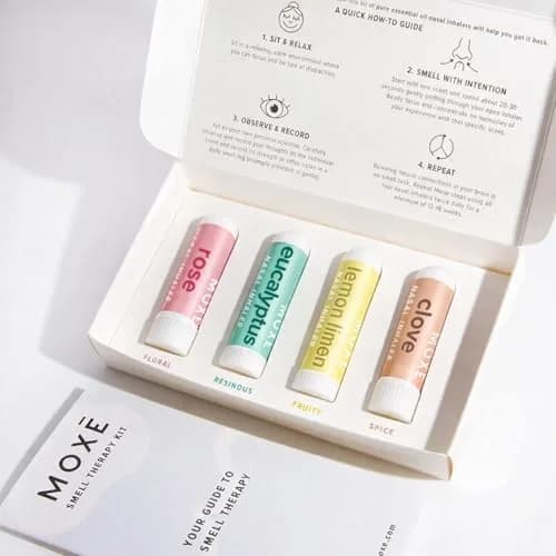 MOXE Smell Training Kit Phase 1 | Olfactory Support with 4 Essential Oil Sticks for Smell Recovery thumbnail 8