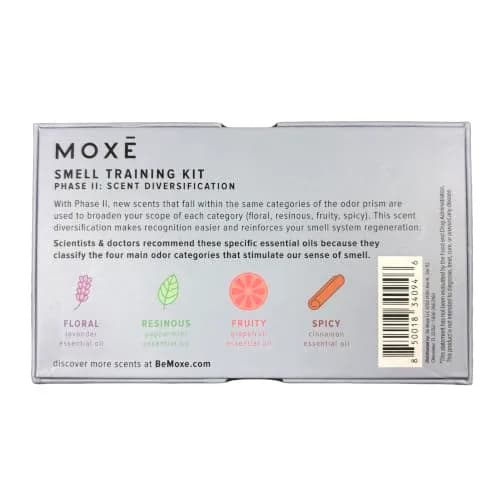 MOXE Smell Training Kit Phase 1 | Olfactory Support with 4 Essential Oil Sticks for Smell Recovery thumbnail 10