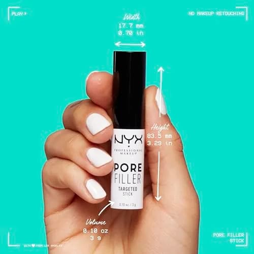 NYX PROFESSIONAL MAKEUP Pore Filler Targeted Primer Stick, Blurring Primer 0.1 Fl Oz (3 ml) | Instantly Blurs Pores & Imperfections thumbnail 6
