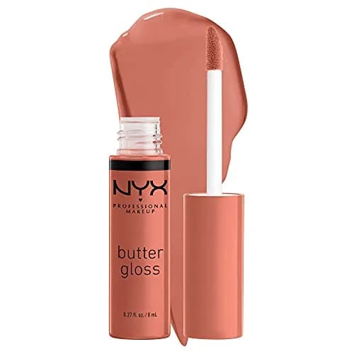 NYX PROFESSIONAL MAKEUP Butter Gloss Brown Sugar, Sugar High | 8 ml (0.27 Fl Oz) thumbnail 1