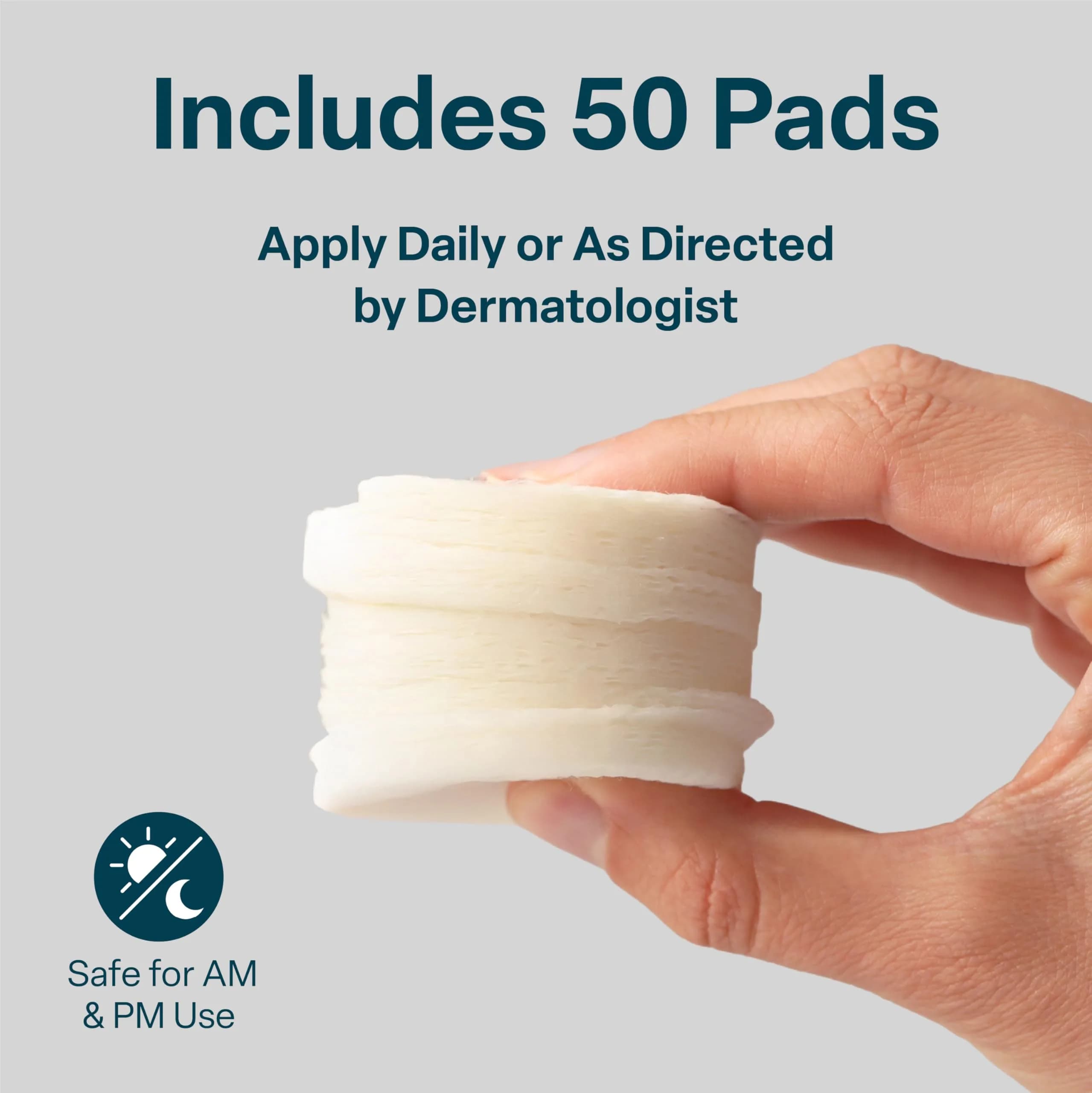 QRxLabs Pore Refining Toner Pads with Salicylic Acid & Niacinamide | 50ct (1.69 Fl Oz) - view 8