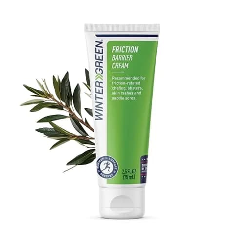 Wintergreen Friction Barrier Cream, Anti-Chafing, Blisters, Rashes | 2.5 oz, For Athletes & Active Individuals thumbnail 1