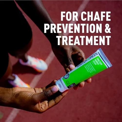 Wintergreen Friction Barrier Cream, Anti-Chafing, Blisters, Rashes | 2.5 oz, For Athletes & Active Individuals thumbnail 4