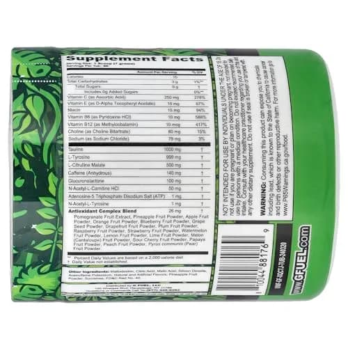 G Fuel The Juice Energy 2.0 Drink Powder 9.8oz | Sugar Free Focus & Antioxidants for Gaming & Daily Use thumbnail 2