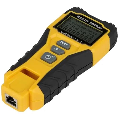 Klein Tools LAN Scout Jr Cable Tester Ethernet Cable Tester Kit | Versatile, Compact & Professional-Grade Testing (70-120 chars) thumbnail 9