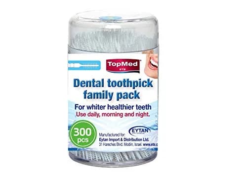 TOPMED ETS Toothpicks Hygiene Sticks 600 Count | High-Quality Plastic & Nylon, Reusable, Oral Care thumbnail 5