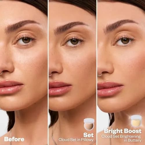 Kosas Cloud Set Baked Setting Powder, Sheer Golden Medium 0.3 oz (8.5 g) | Blurs Pores & Controls Shine thumbnail 8
