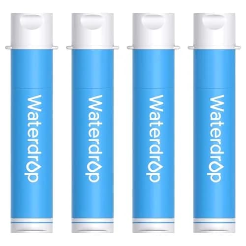 Waterdrop Portable Water Filter Straw 1400 Gallons (5300 Liters) | Camping Water Filter with 0.1 Micron Filtration thumbnail 1