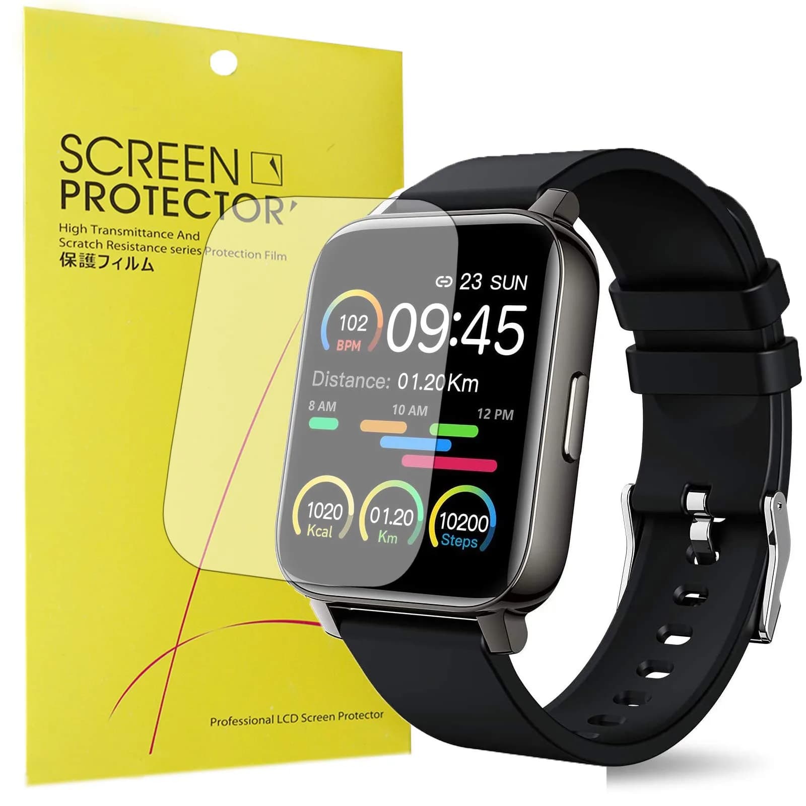 youkei Screen Protector for MuGo P36A 1.69" | High Definition TPU Film, 6 Pack, Scratch Resistant - main product image