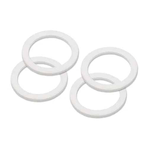 Fino Replacement Gasket for 3-Cup Stovetop Espresso Maker, Silicone, Set of 4 | Keeps Your Moka Pot Brewing Like New thumbnail 2